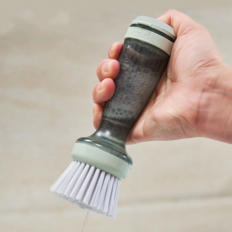 Spazzola lavapiatti con dispenser di sapone, foto 6