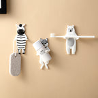 Ganci adesivi animaletti per porta e parete, foto 2