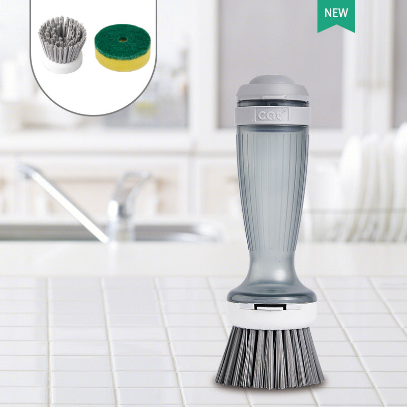 Spazzola lavapiatti con dispenser di sapone, foto 9