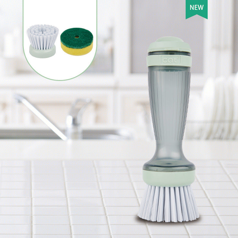 Spazzola lavapiatti con dispenser di sapone, foto 5