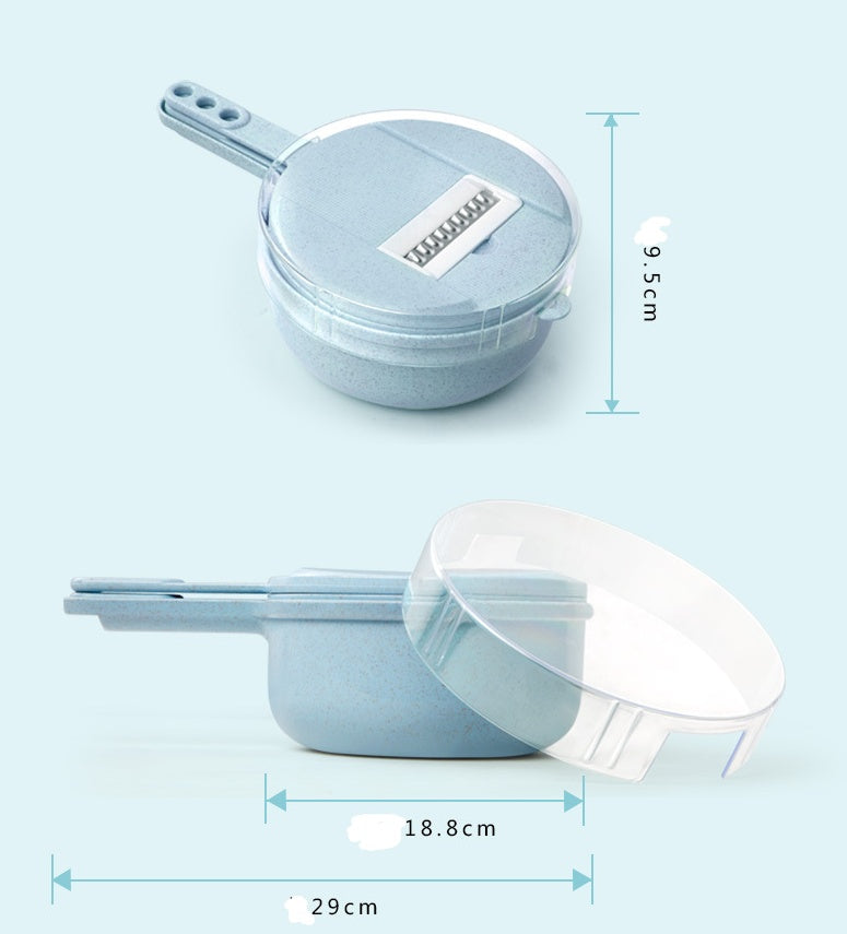 Mandolina affettaverdure 8 in 1 con colino, foto 4