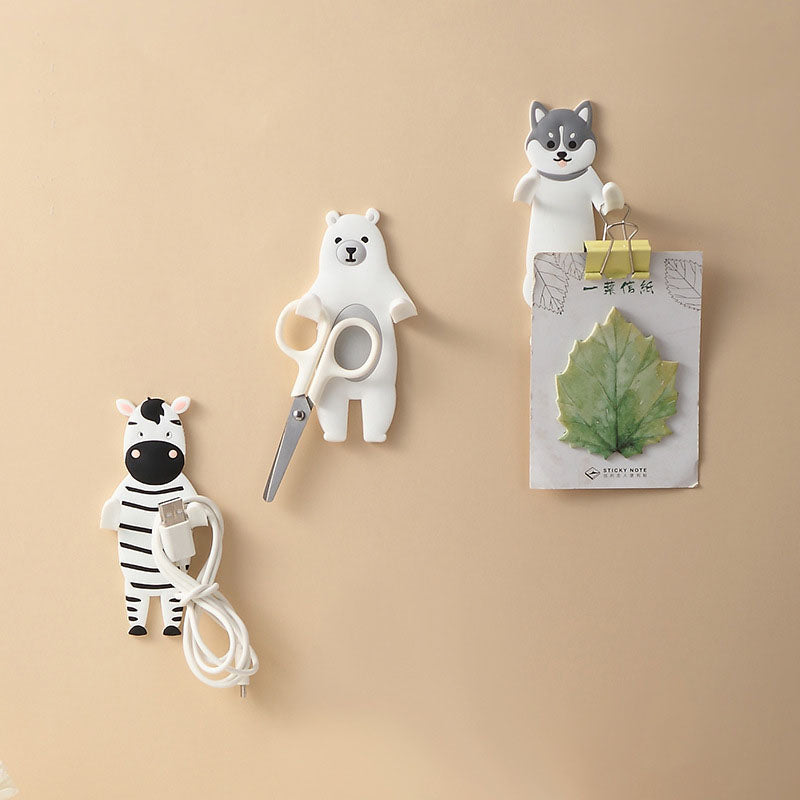 Ganci adesivi animaletti per porta e parete, foto 5